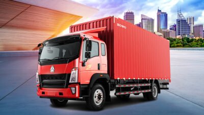 Howo Box Van Cargo Truck